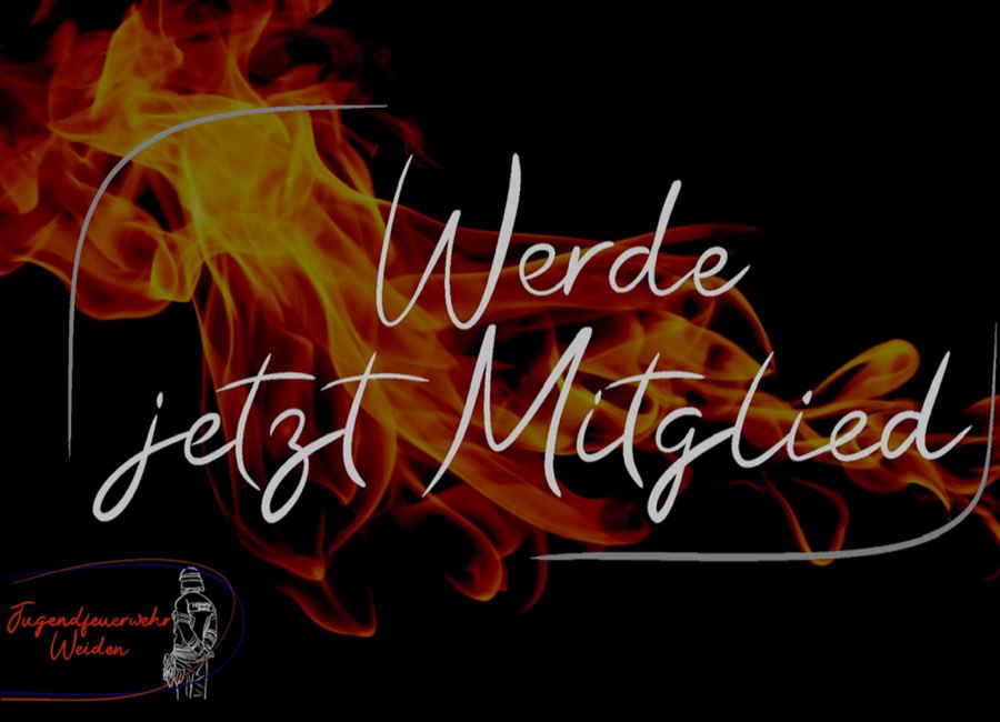 Werde Mitglied bei der Jugendfeuerwehr Weiden